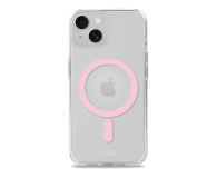 Holdit MagSafe Case iPhone 15/14/13 Pink/Transparent - 1221234 - zdjęcie 1